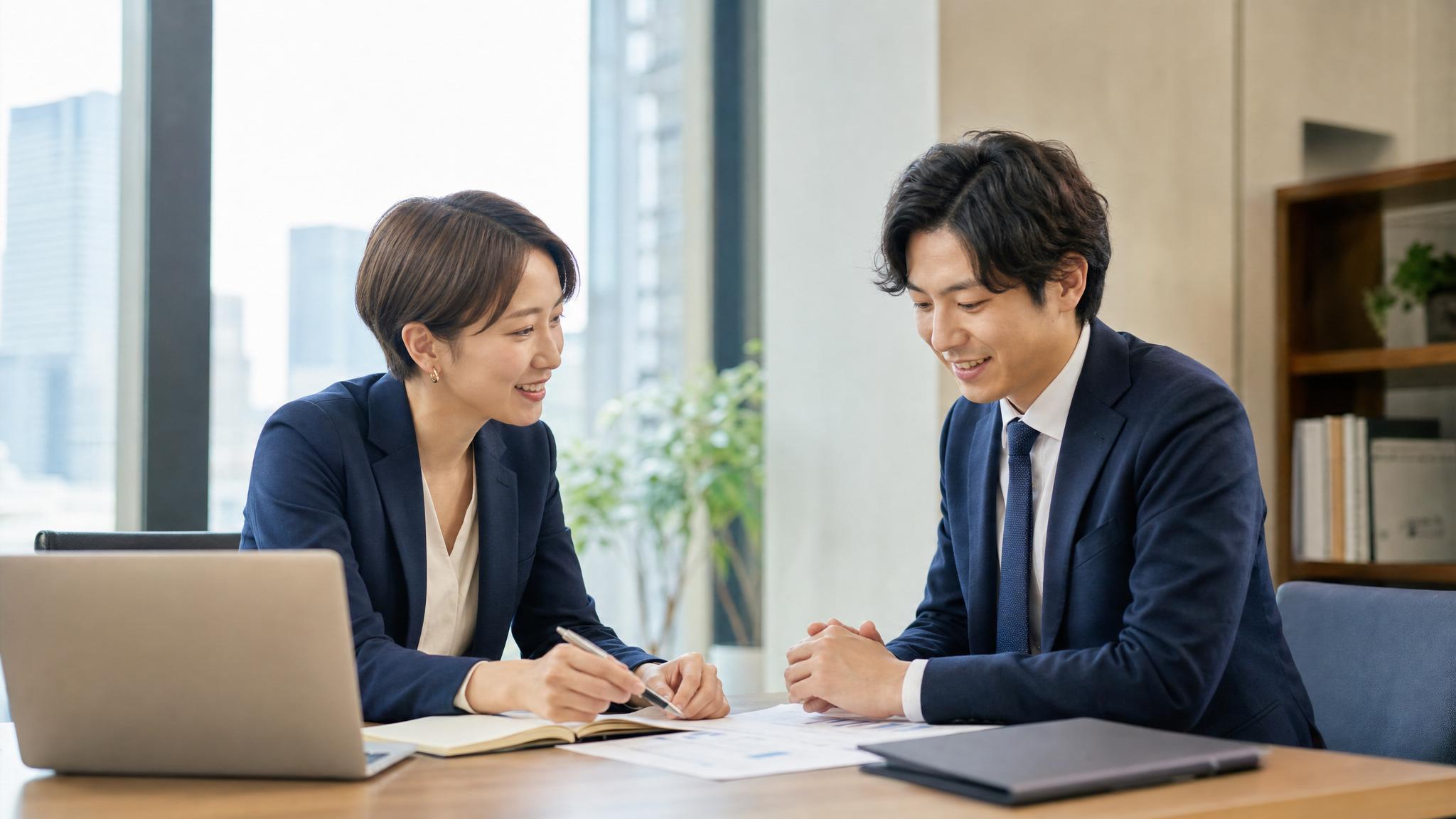 キャリア相談で条件や経験を整理するイメージ